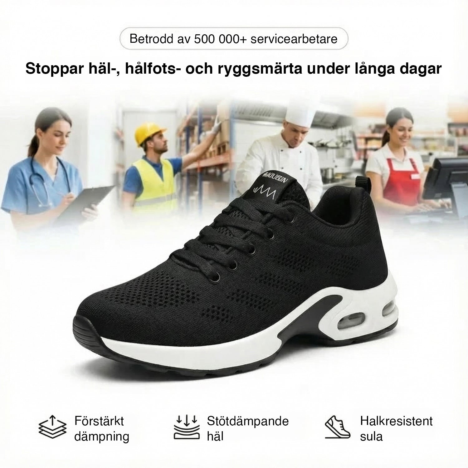 Gymfit AllDay Comfort Pro Skor - Gymfit