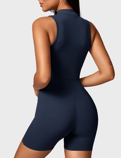 Gymfit Belle Combinaison sans manches à fermeture éclair - Gymfit