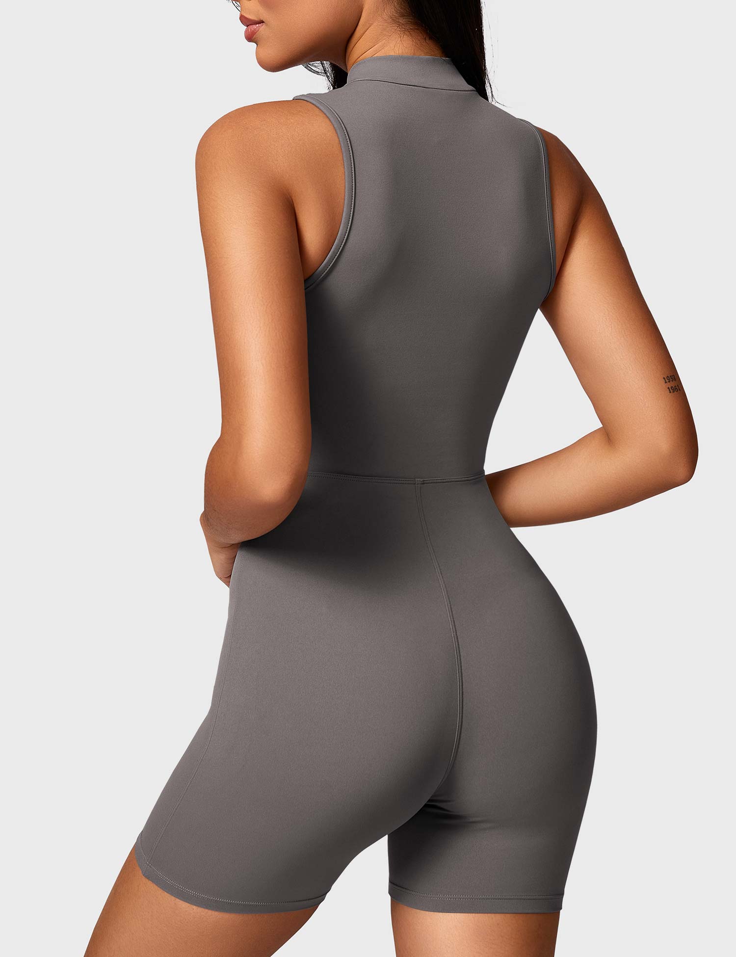 Gymfit Belle combinaison sans manches à fermeture éclair - Gymfit