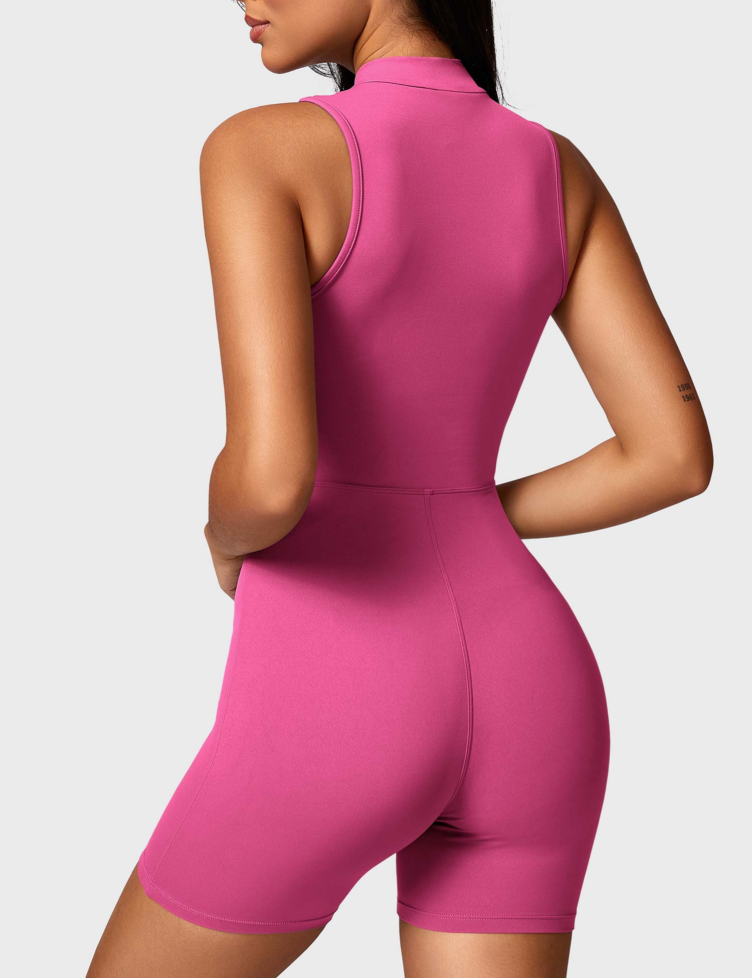 Combinaison sans manches à fermeture éclair Belle de Gymfit - Gymfit