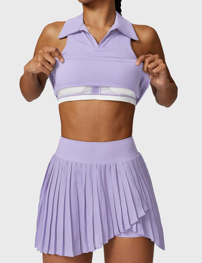 Gymfit Ensemble jupe de tennis et crop top - Gymfit