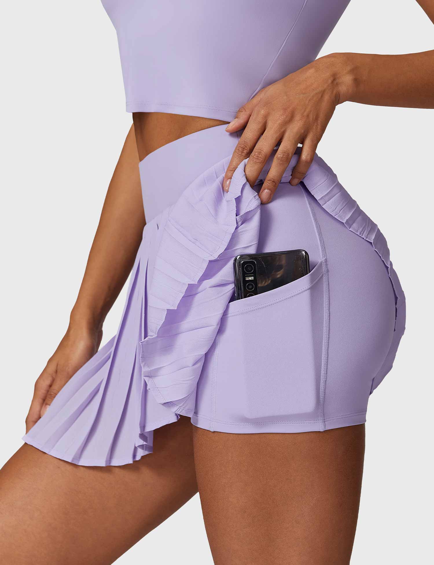 Ensembles Gymfit avec crop top et jupe de tennis - Gymfit