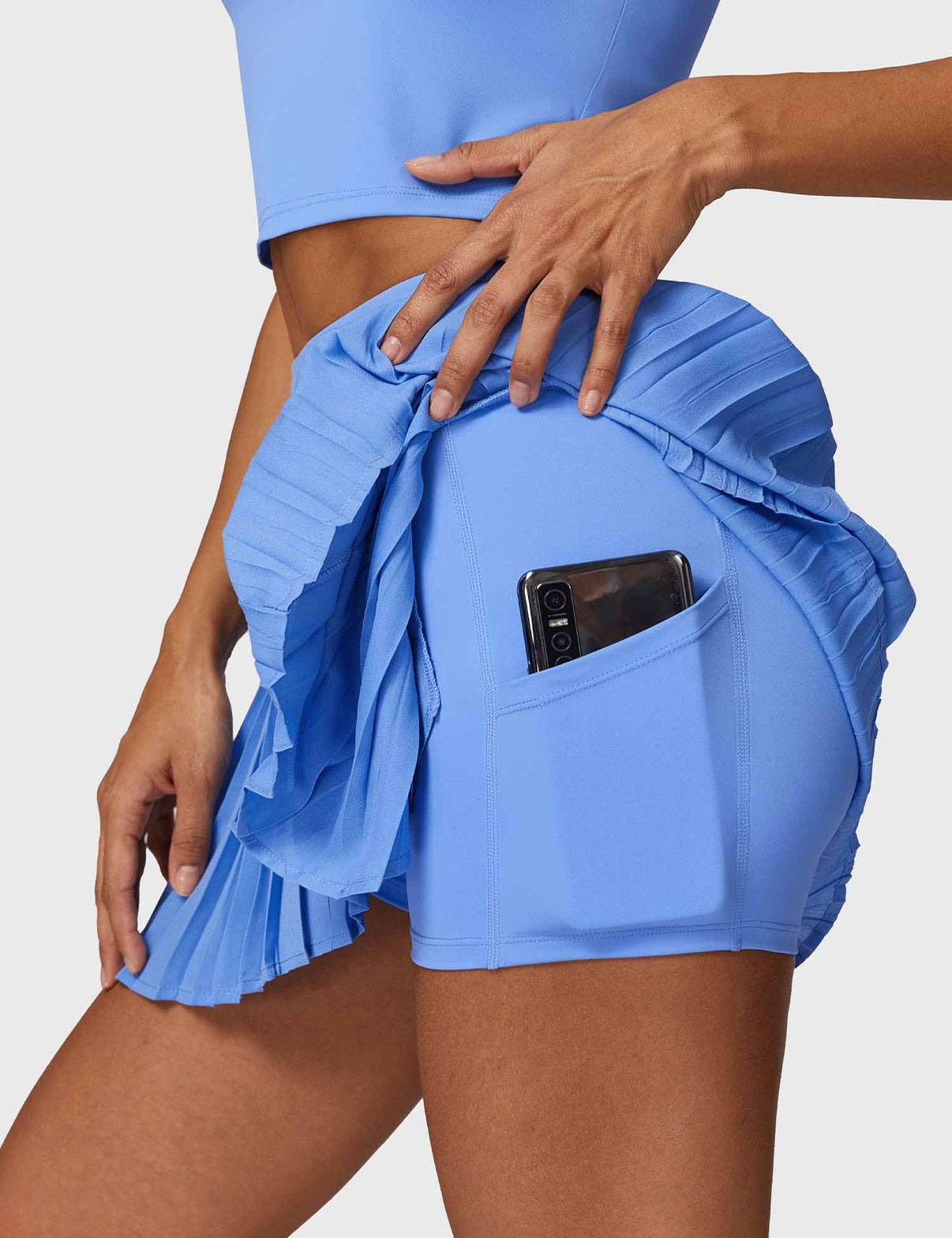 Ensembles crop top et jupe de tennis Gymfit - Gymfit