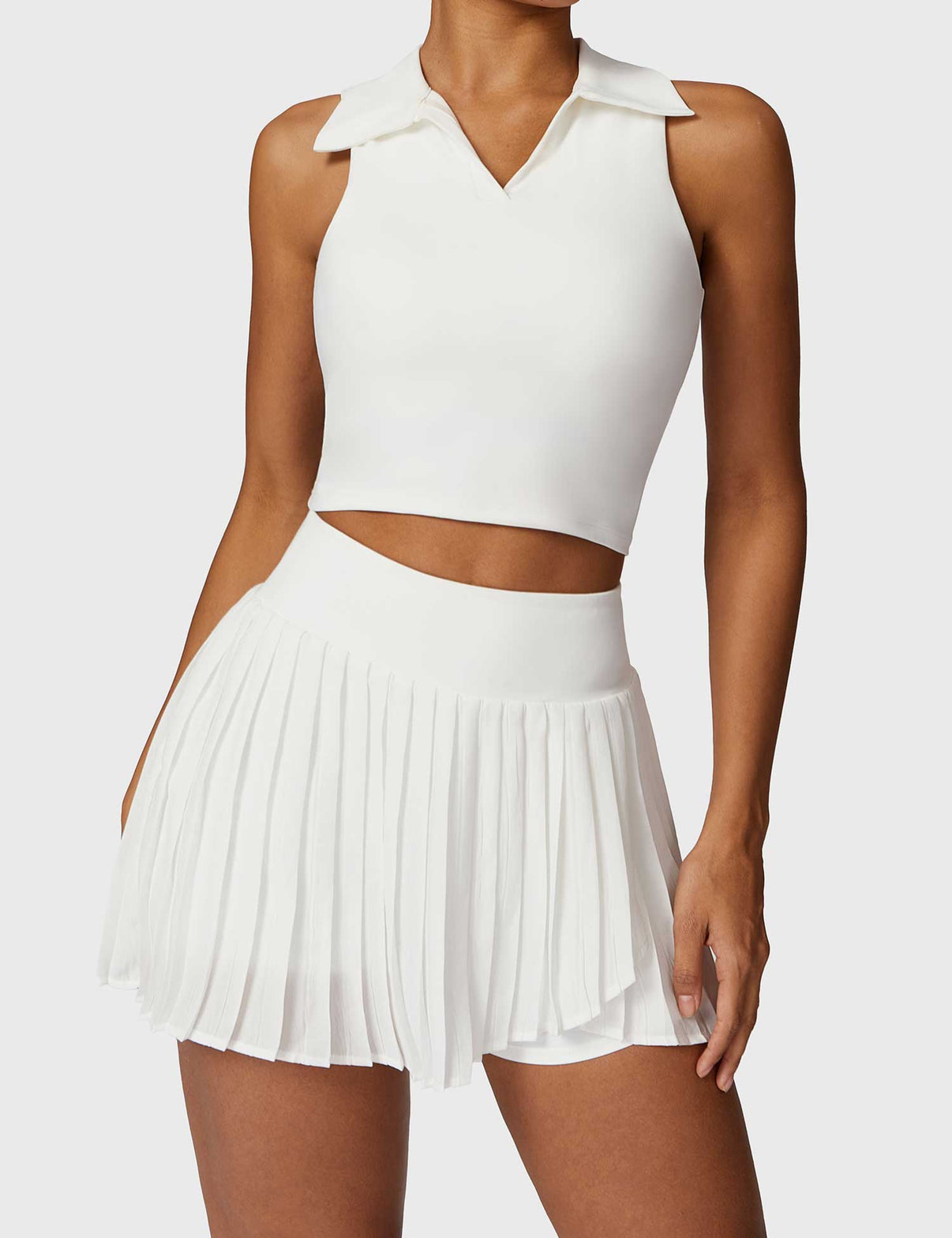 Ensembles crop top et jupe de tennis Gymfit - Gymfit