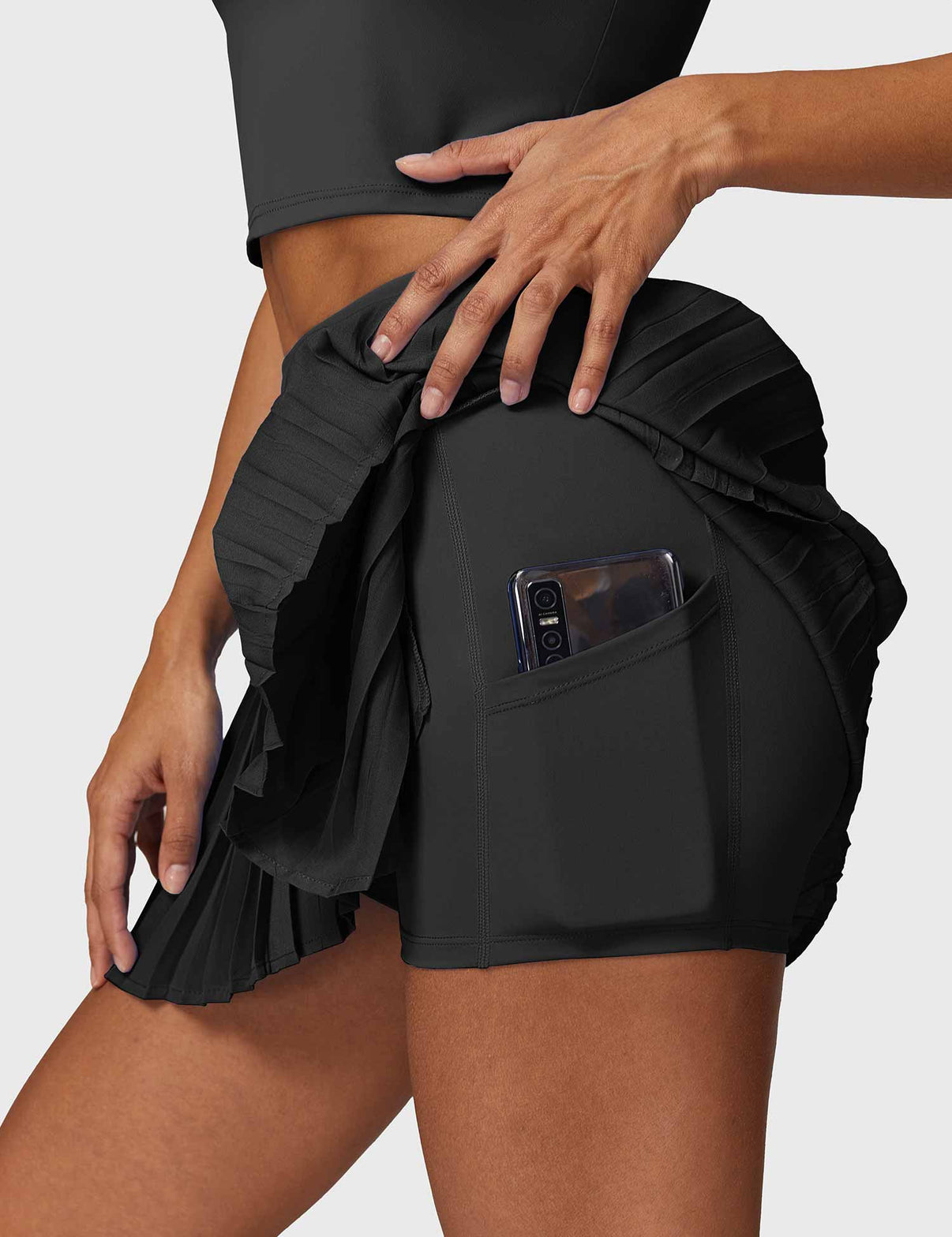 Ensembles Gymfit : crop top et jupe de tennis - Gymfit
