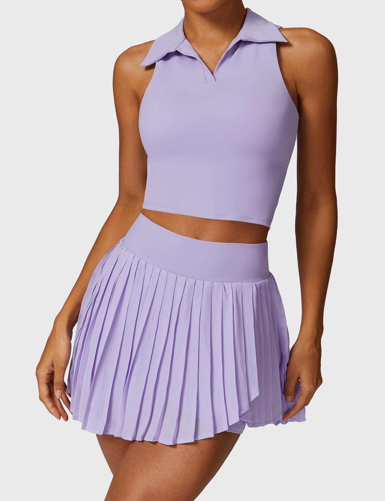 Gymfit Ensembles crop top et jupe de tennis - Gymfit