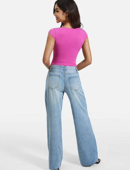 Gymfit Diva V Neck Top - Gymfit