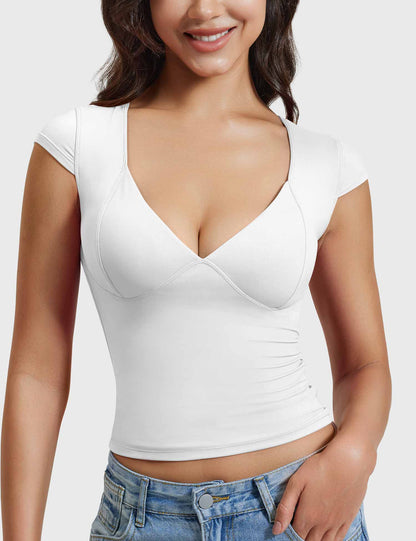 Gymfit Diva V Neck Top - Gymfit
