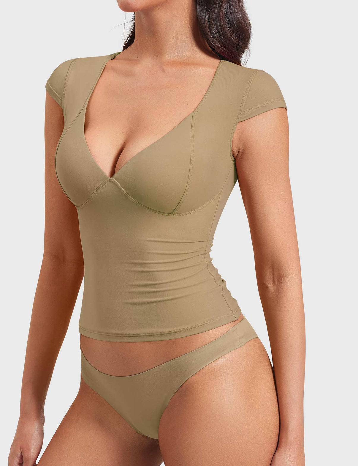 Gymfit Diva V Neck Top - Gymfit