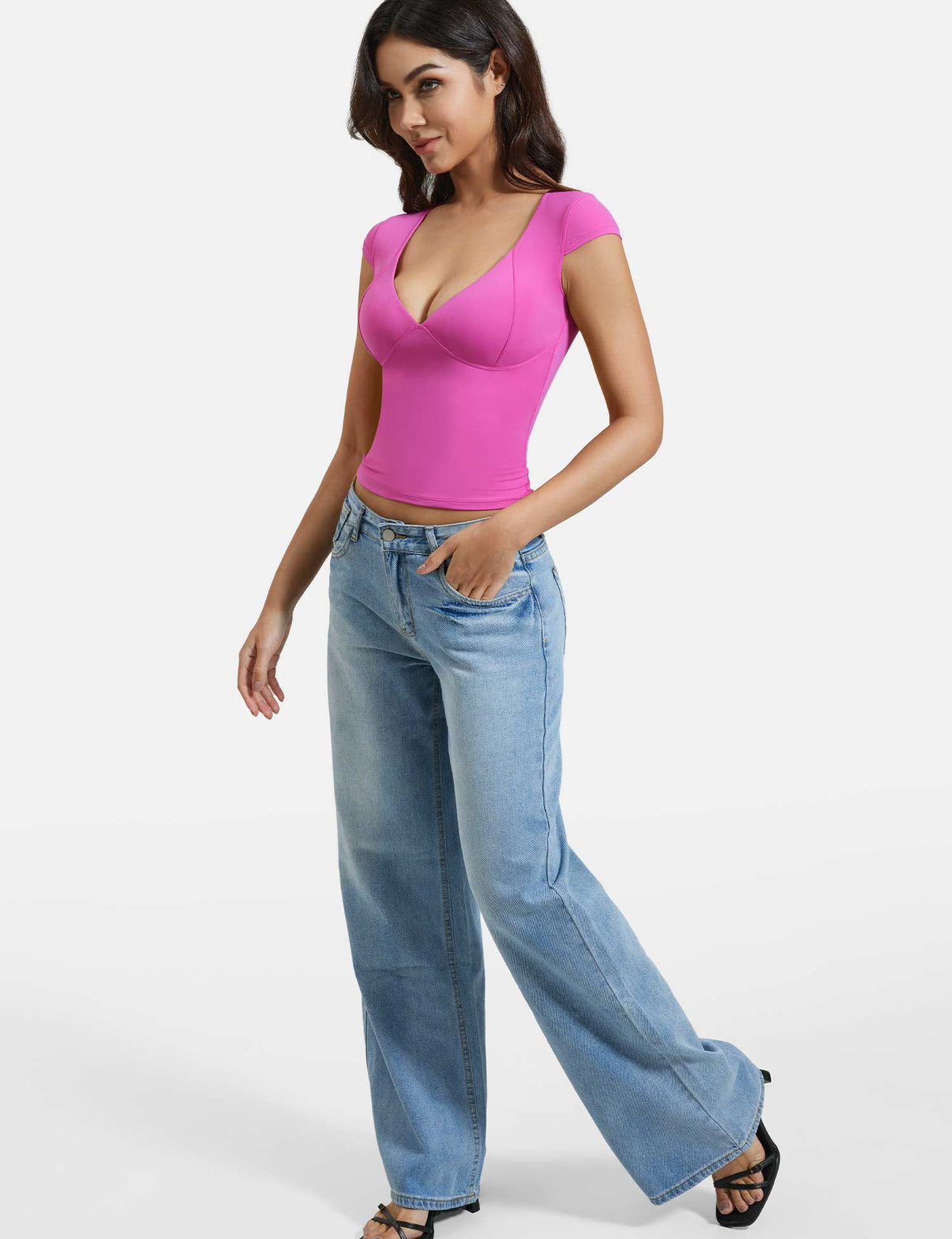 Gymfit Diva V Neck Top - Gymfit