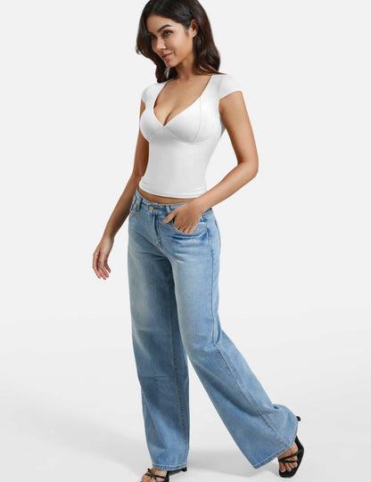 Gymfit Diva V Neck Top - Gymfit