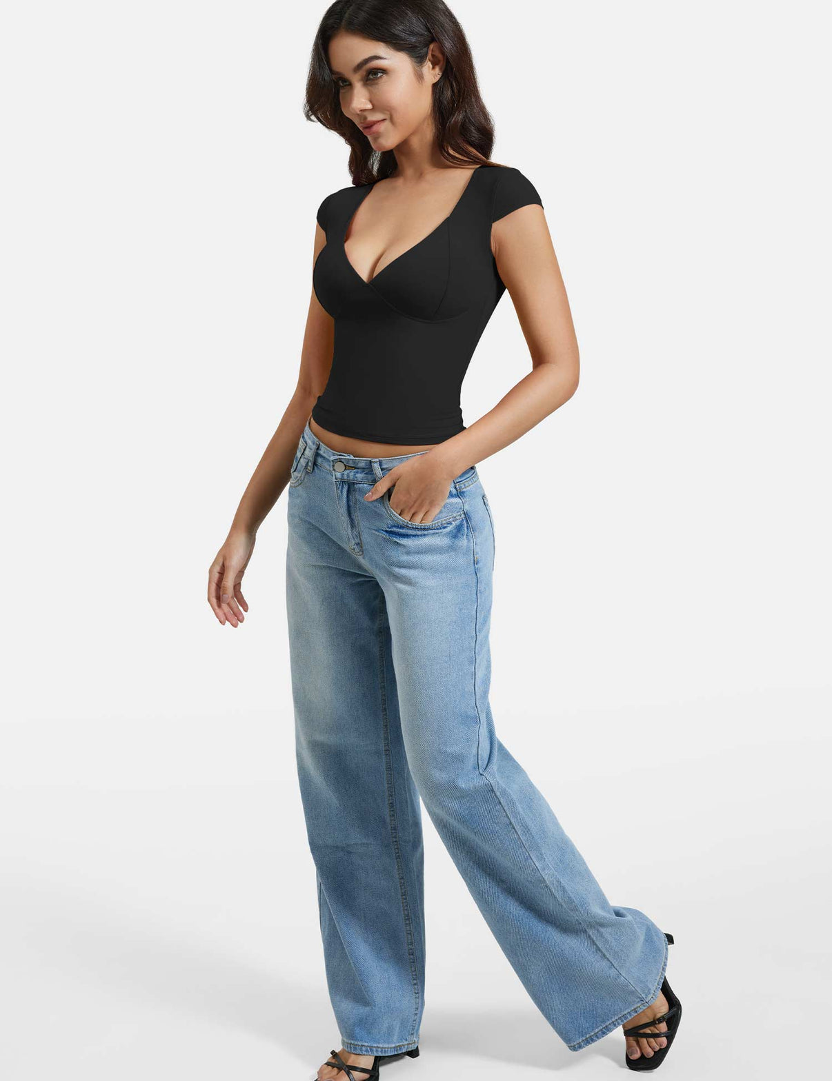 Gymfit Diva V Neck Top - Gymfit