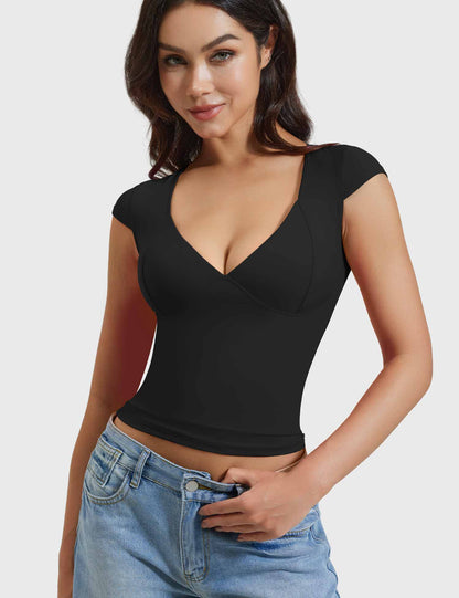 Gymfit Diva V Neck Top - Gymfit