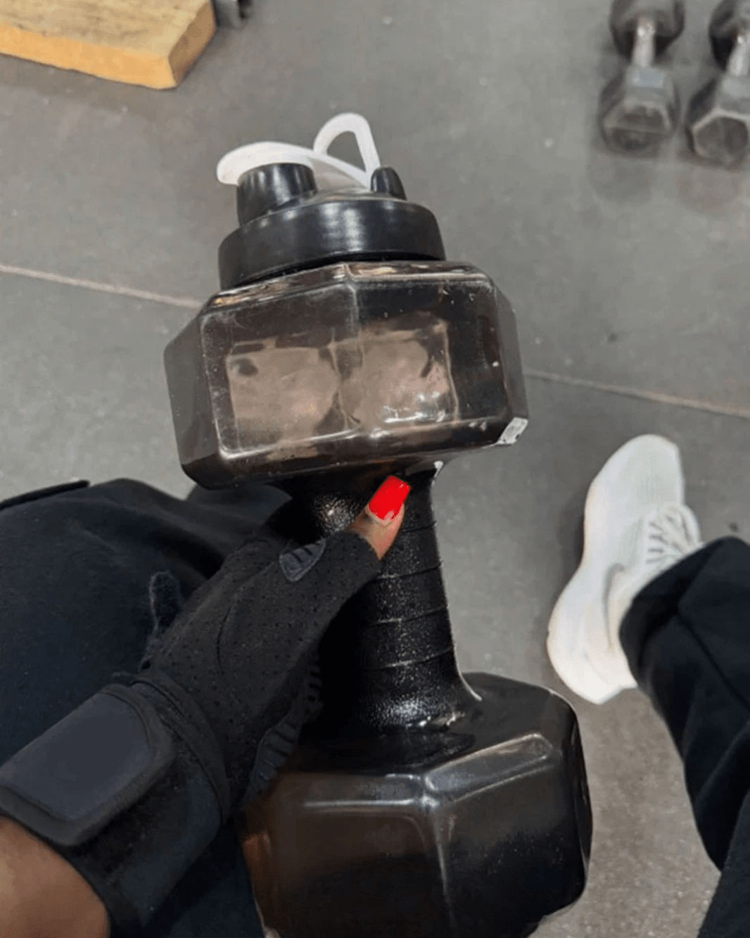 Gymfit Dumbell vattenflaska - Gymfit