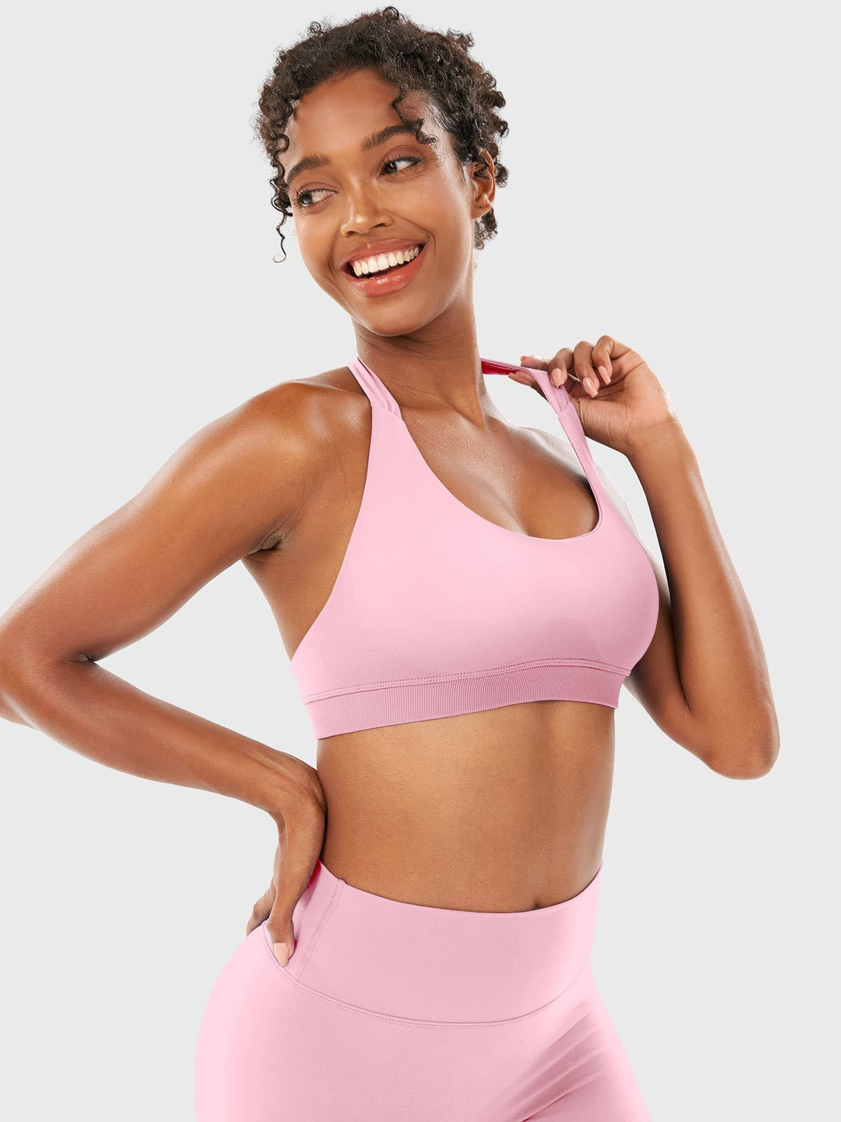 Haut de sport à col halter Ela - Gymfit