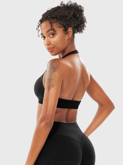 Débardeur de sport à col halter Ela - Gymfit