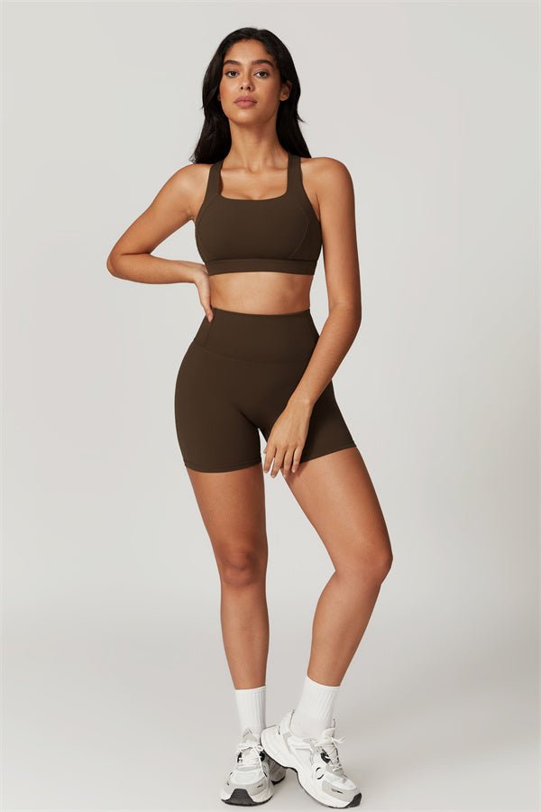 Gymfit Ellise ensemble top de sport et short - Gymfit