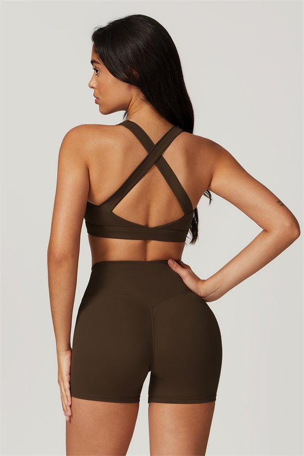 Ensemble top de sport et short Ellise Gymfit - Gymfit