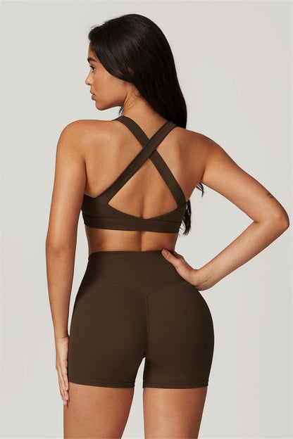 Ensemble top de sport et short Ellise Gymfit - Gymfit
