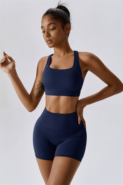 Ensemble top de sport et short Ellise - Gymfit