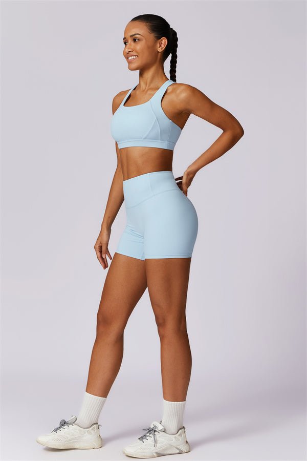 Ensemble haut de sport et short Ellise - Gymfit