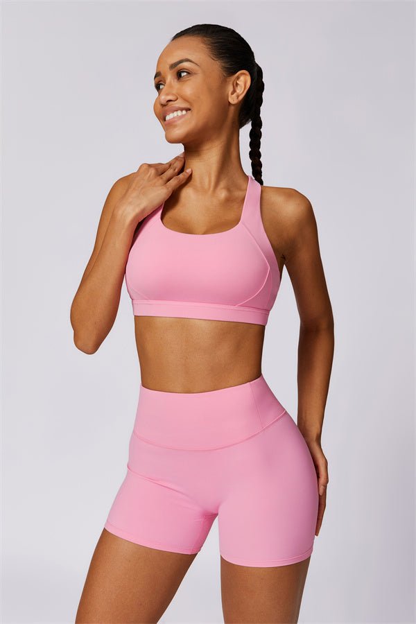Ensemble haut de sport et short Ellise - Gymfit