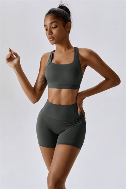 Ensemble top de sport et short Ellise Gymfit - Gymfit