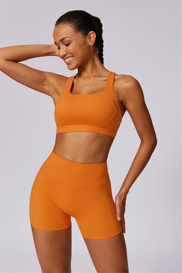 Ensemble top de sport et short Ellise - Gymfit