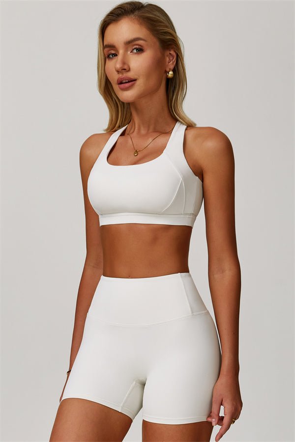 Ensemble top de sport et short Ellise de Gymfit - Gymfit