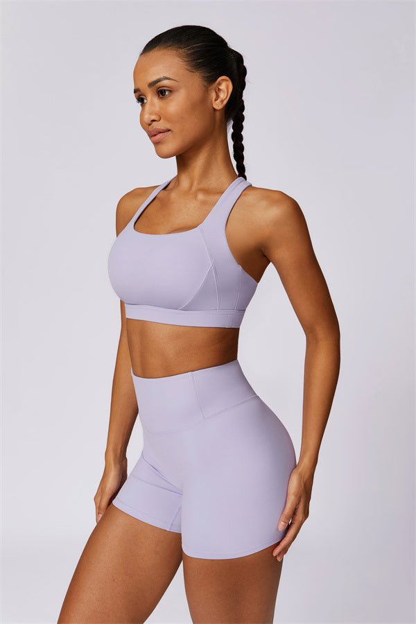 Ensemble top et short de sport Ellise - Gymfit