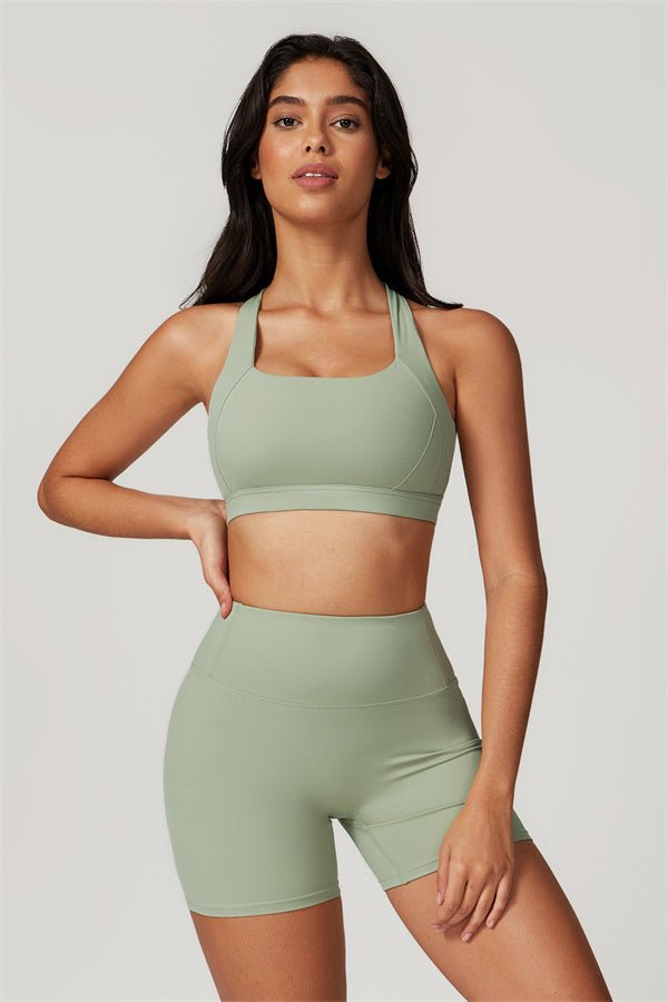 Ensemble top de sport et short Ellise - Gymfit