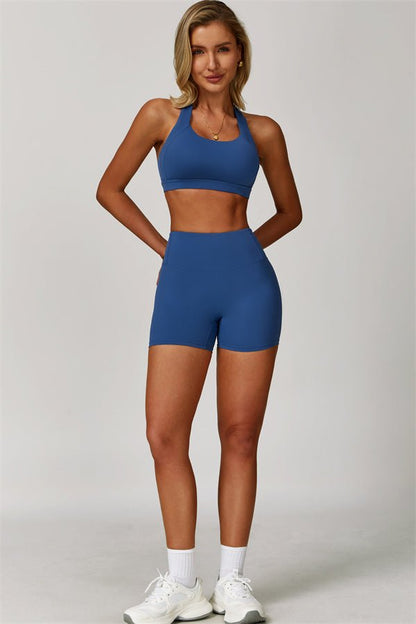 Ensemble haut de sport et short Ellise - Gymfit