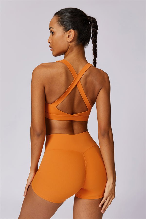 Ensemble top de sport et short Ellise - Gymfit