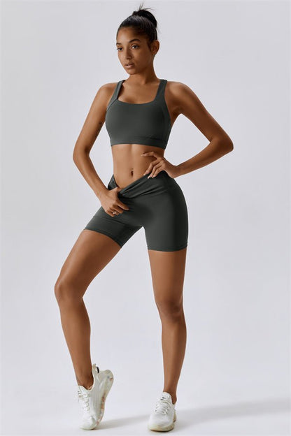 Gymfit Ensemble haut de sport et short Ellise - Gymfit