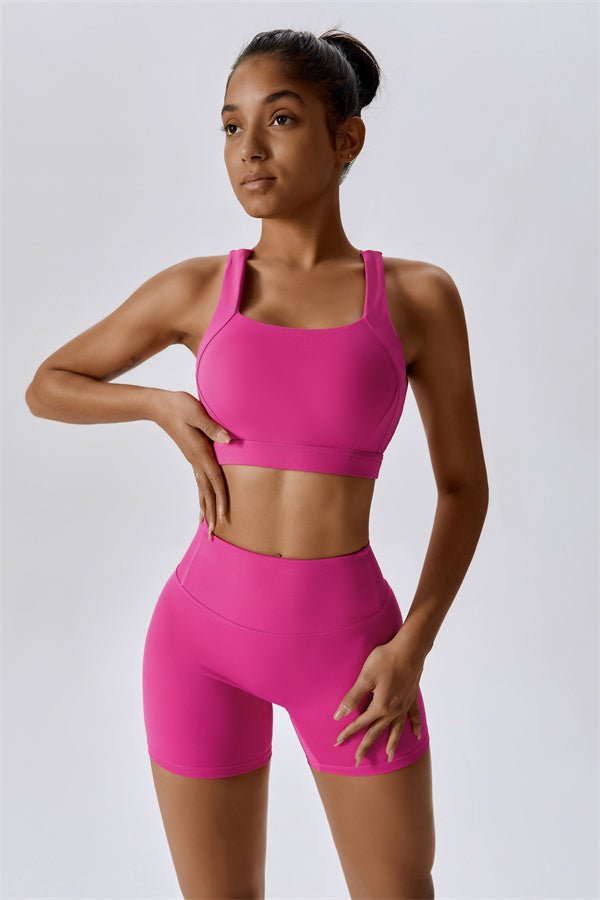 Ensemble top de sport et short Ellise - Gymfit