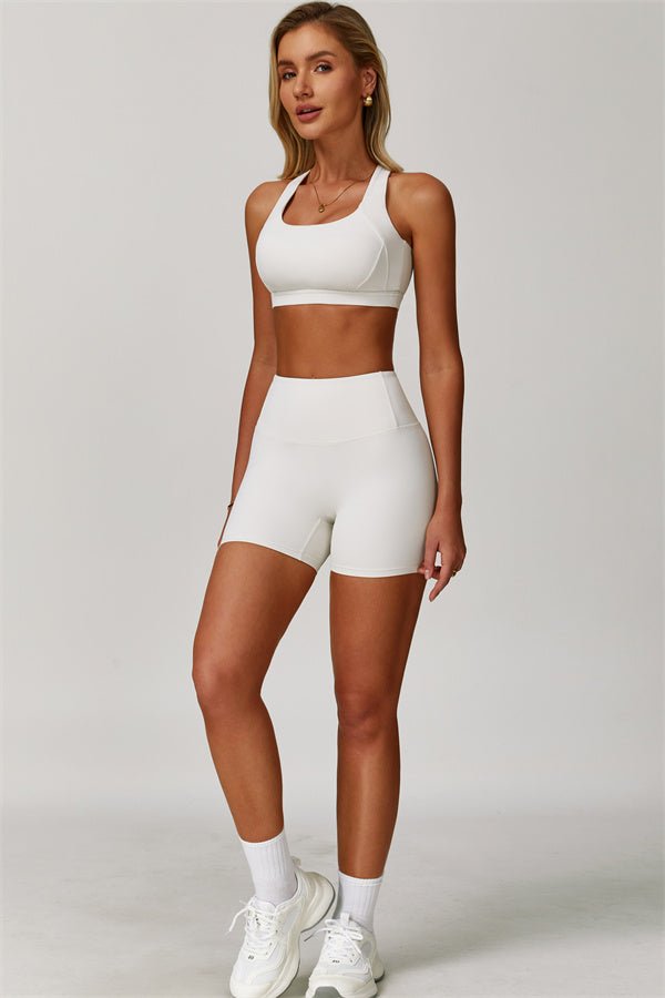 Ensemble top de sport et short Ellise - Gymfit