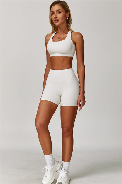 Ensemble top de sport et short Ellise - Gymfit