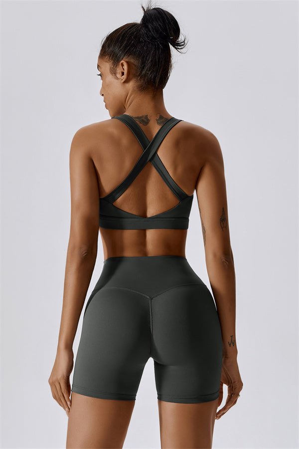 Gymfit - Ensemble top de sport et short Ellise - Gymfit