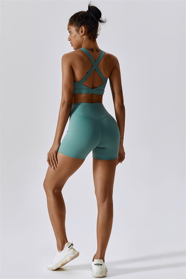 Ensemble top de sport et short Ellise Gymfit - Gymfit