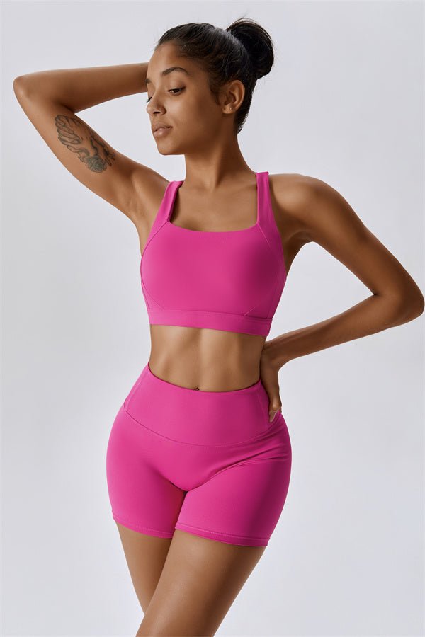 Ensemble haut et short de sport Ellise - Gymfit