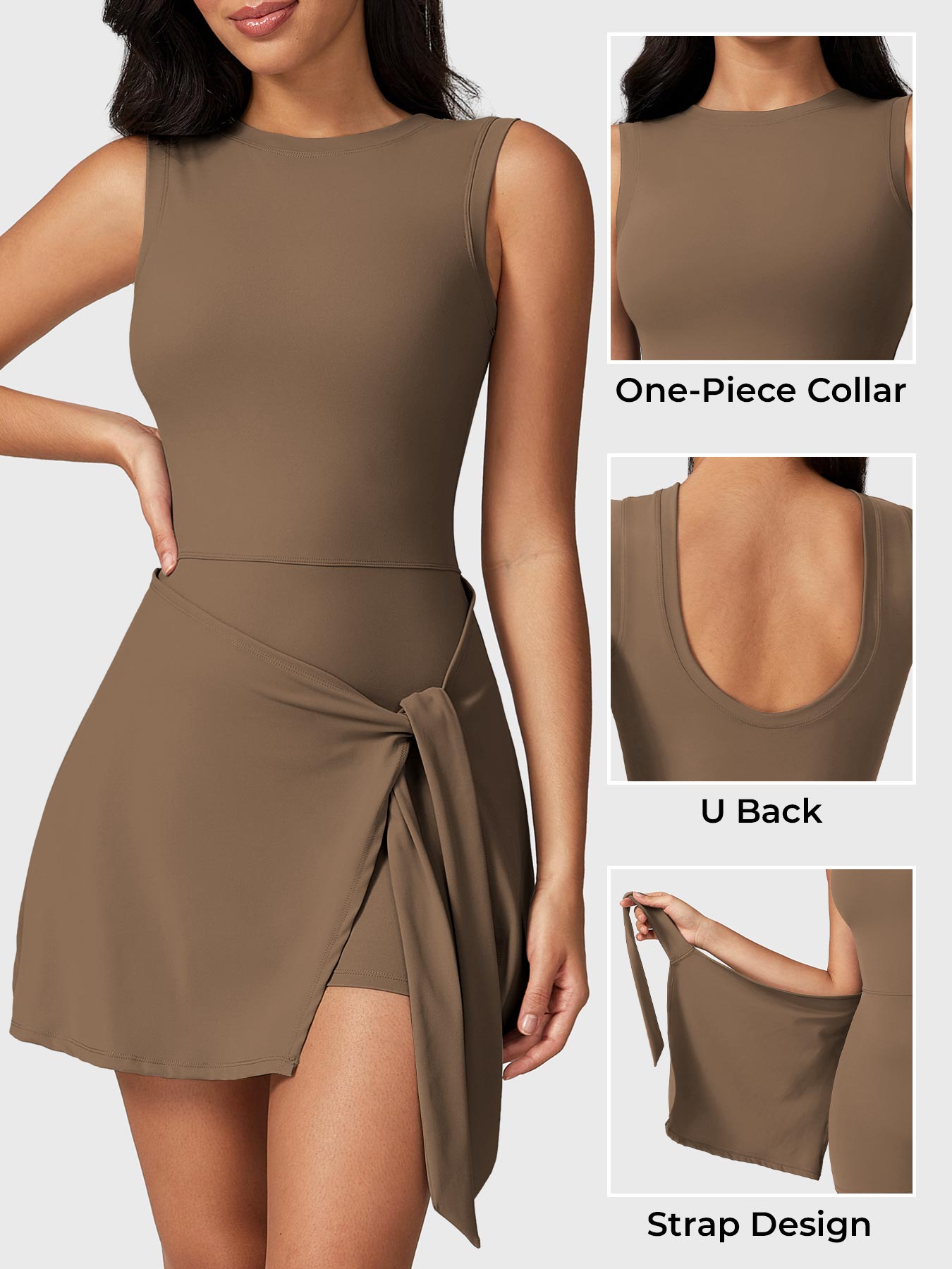 Gymfit Elora Sleeveless Tennis Dress - Gymfit