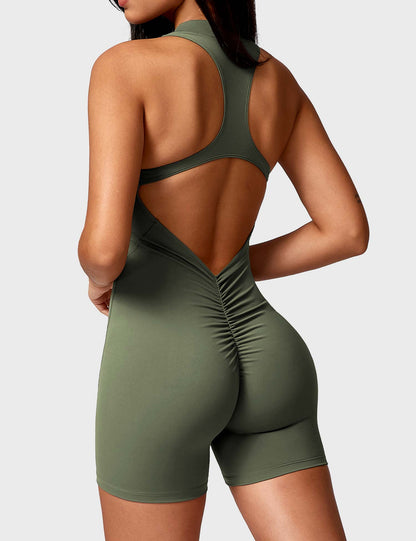 Gymfit Emma combinaison zippée dos nu - Gymfit