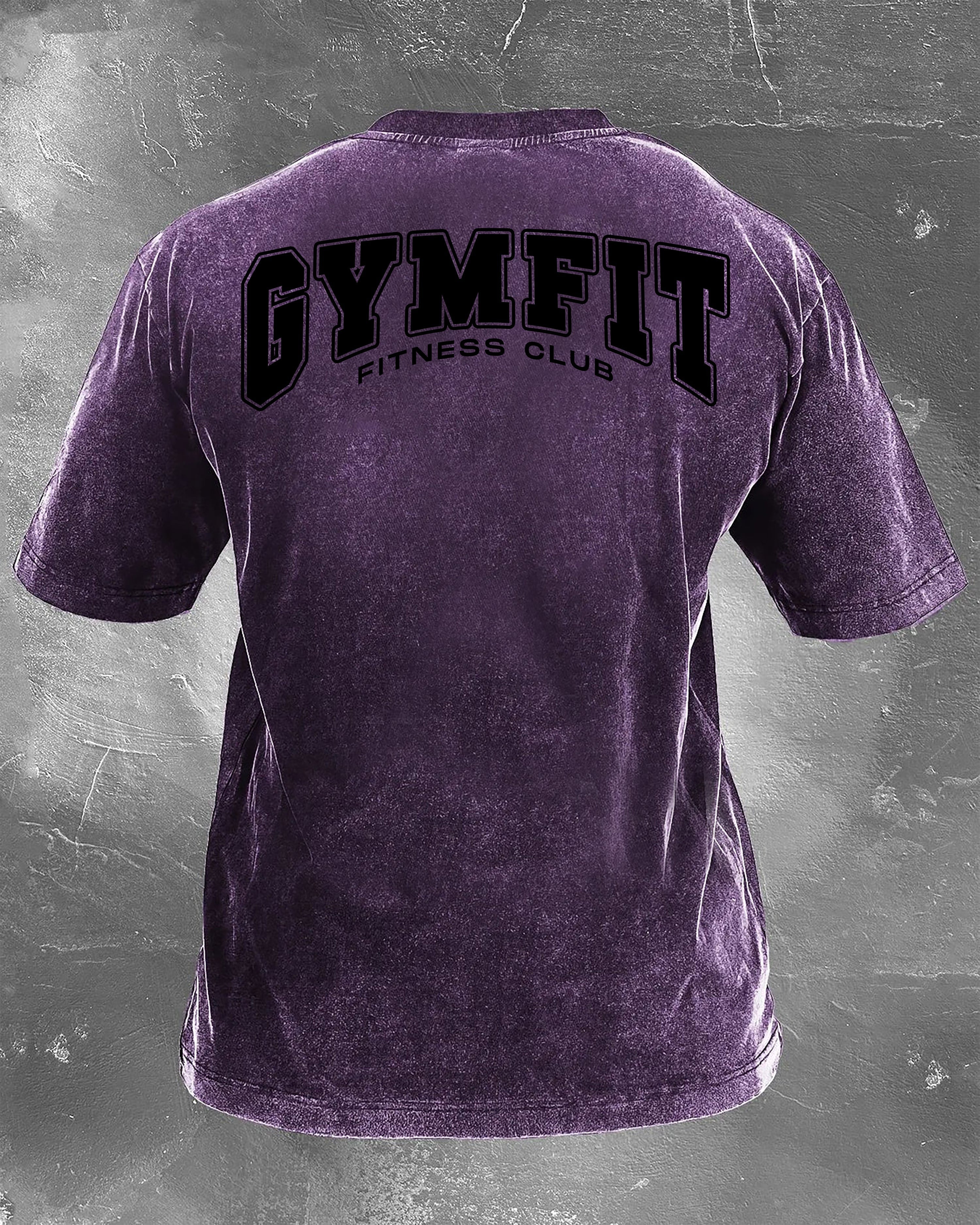 GYMFIT FITNESS CLUB WASHED T - SHIRT - Gymfit