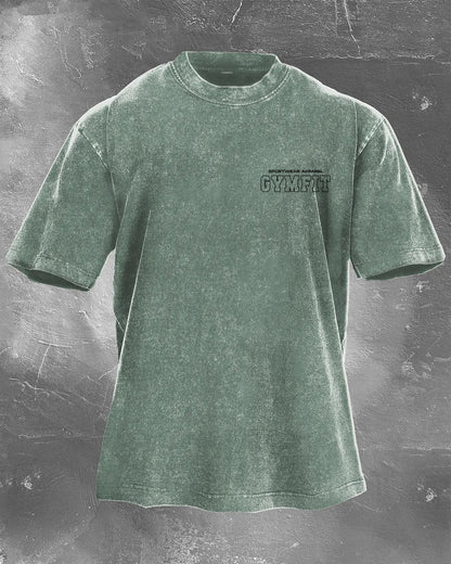 GYMFIT FITNESS CLUB WASHED T - SHIRT - Gymfit