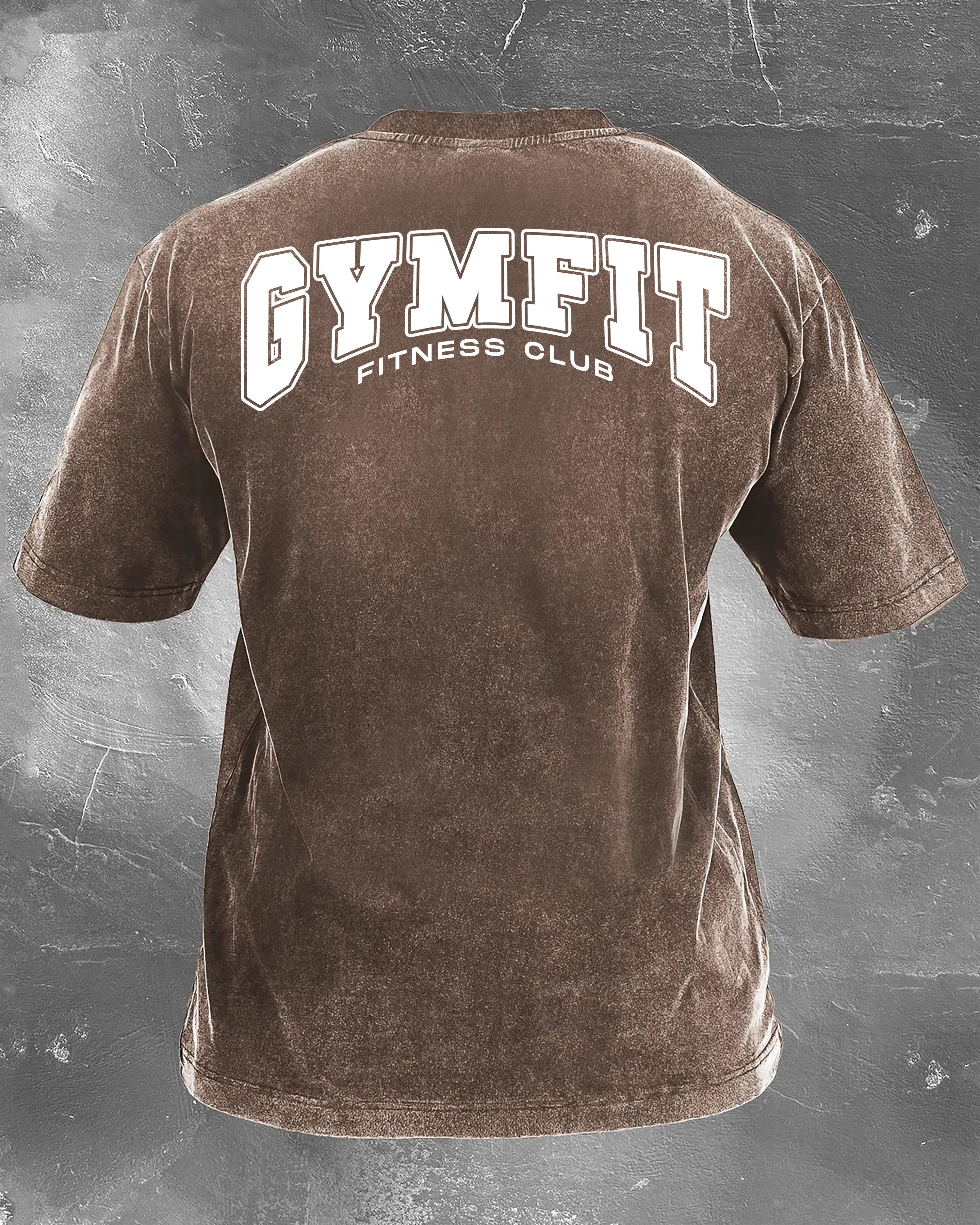 GYMFIT FITNESS CLUB WASHED T - SHIRT - Gymfit