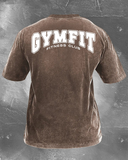 GYMFIT FITNESS CLUB WASHED T - SHIRT - Gymfit