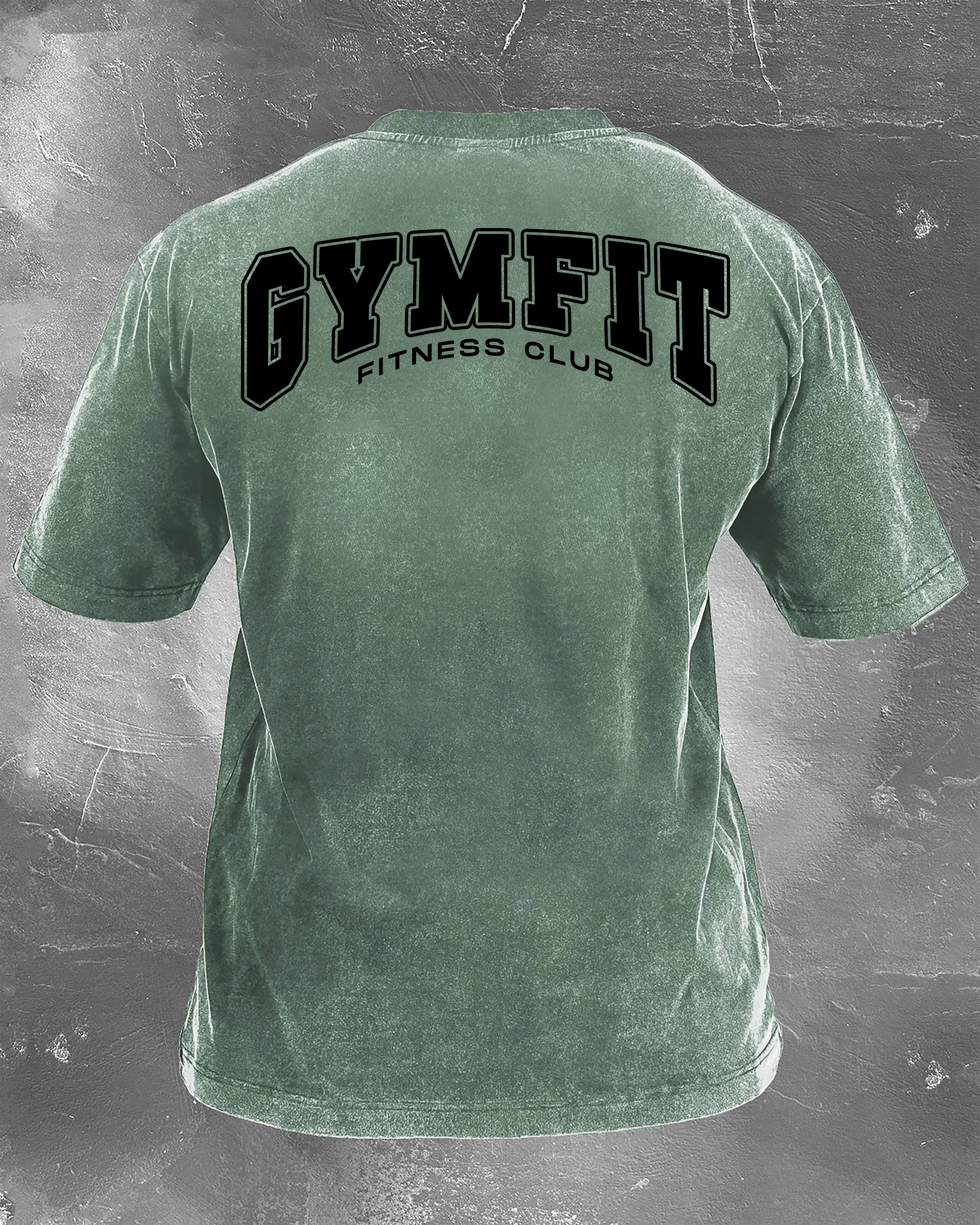 GYMFIT FITNESS CLUB WASHED T - SHIRT - Gymfit