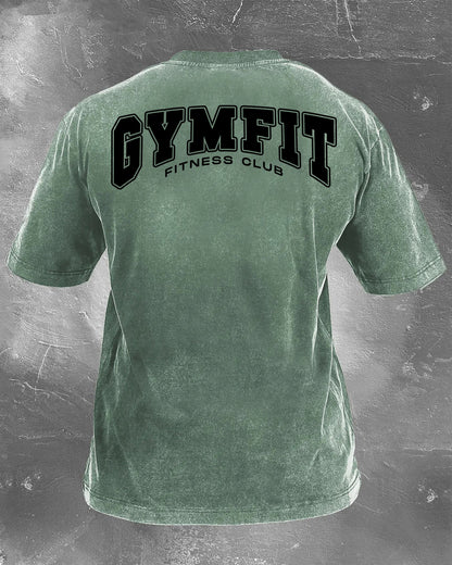 GYMFIT FITNESS CLUB WASHED T - SHIRT - Gymfit