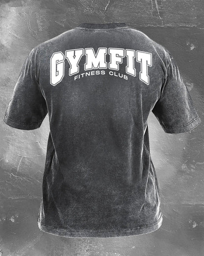 GYMFIT FITNESS CLUB WASHED T - SHIRT - Gymfit