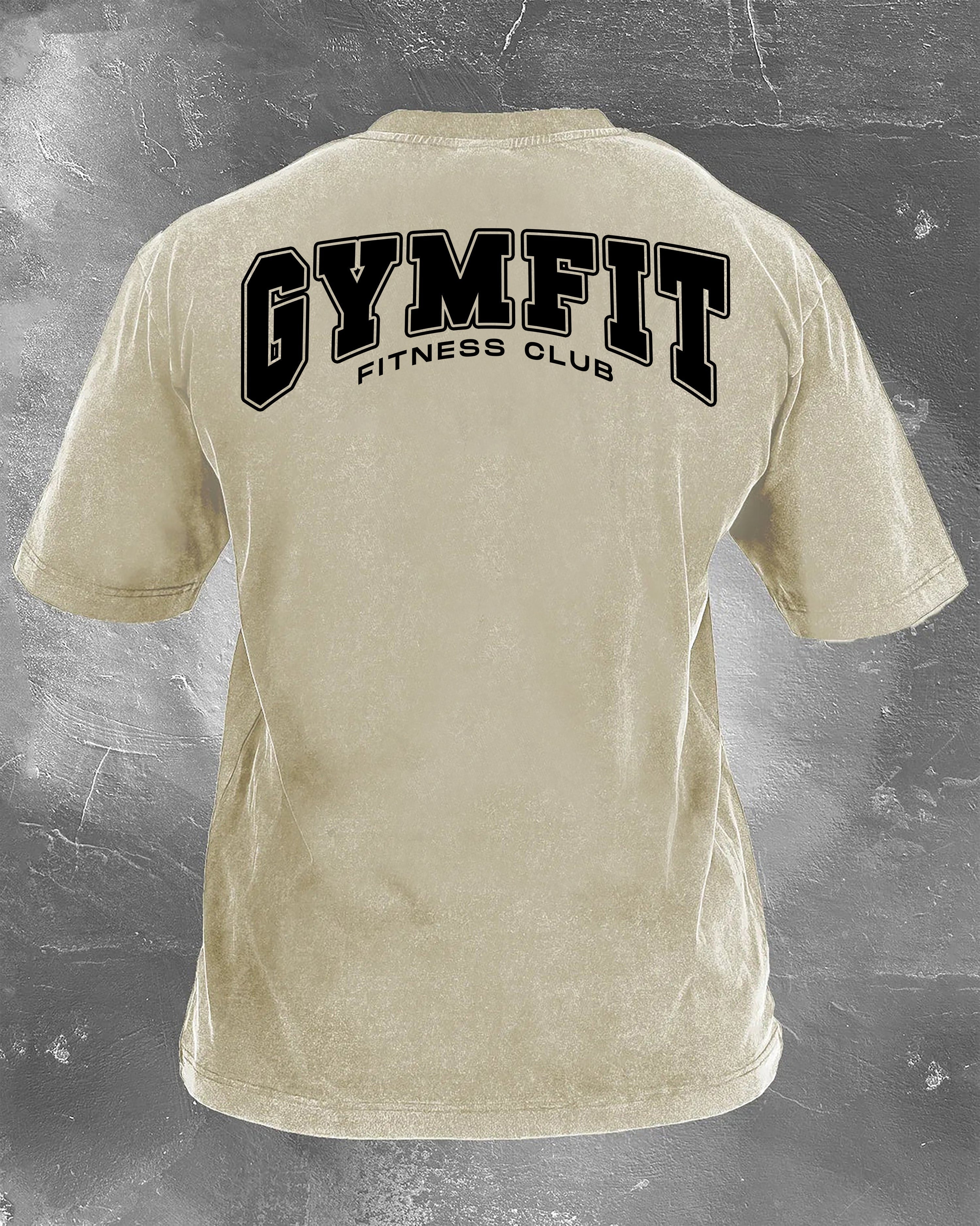 GYMFIT FITNESS CLUB WASHED T - SHIRT - Gymfit